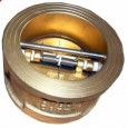 brass bronze wafer check valve